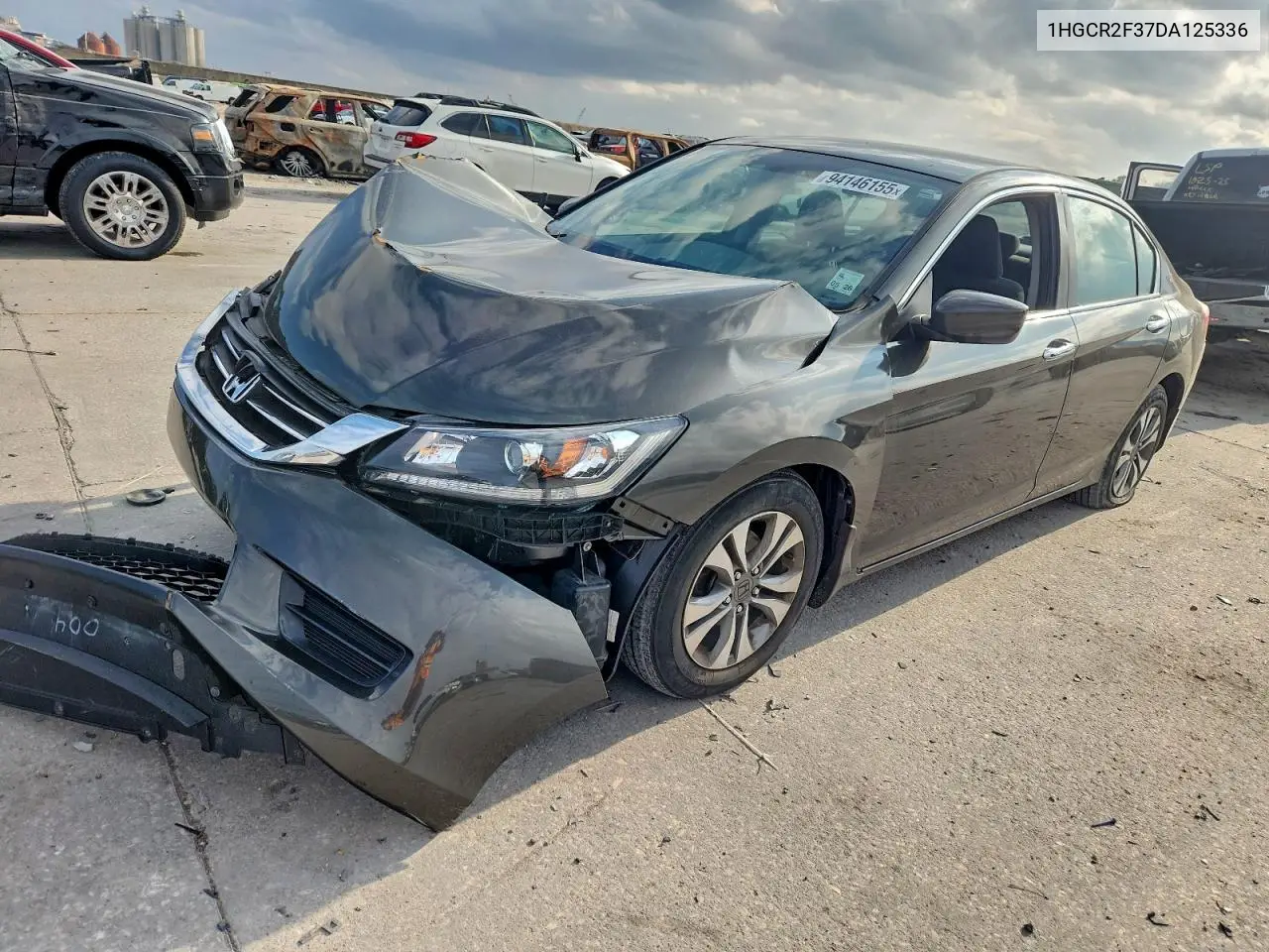 1HGCR2F37DA125336 2013 Honda Accord Lx