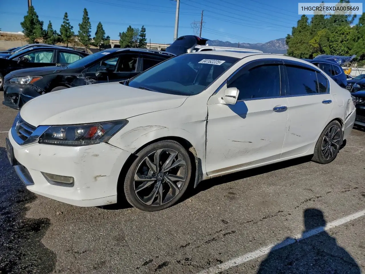 1HGCR2F8XDA005669 2013 Honda Accord Exl