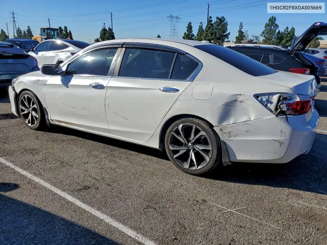 1HGCR2F8XDA005669 2013 Honda Accord Exl