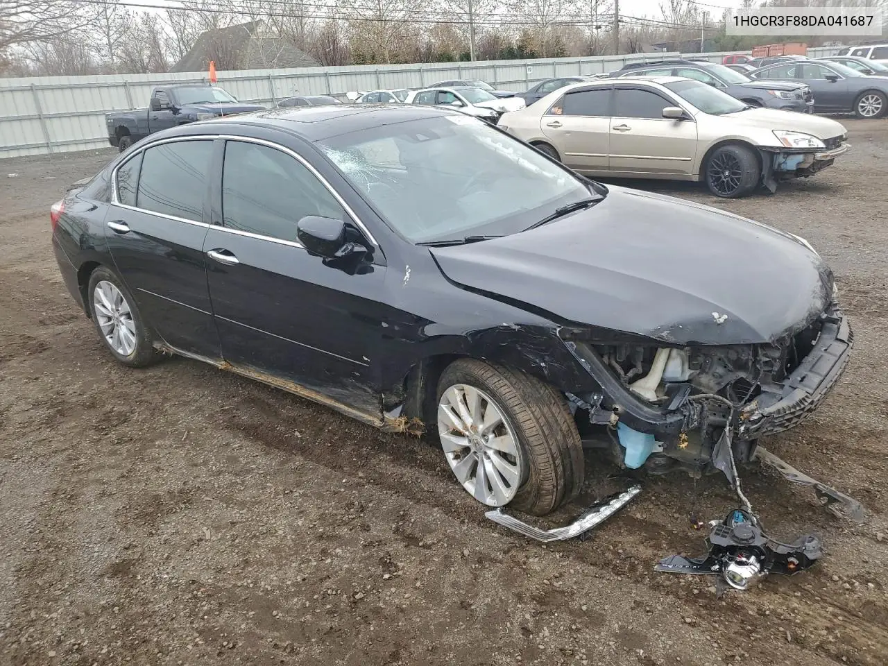 1HGCR3F88DA041687 2013 Honda Accord Exl