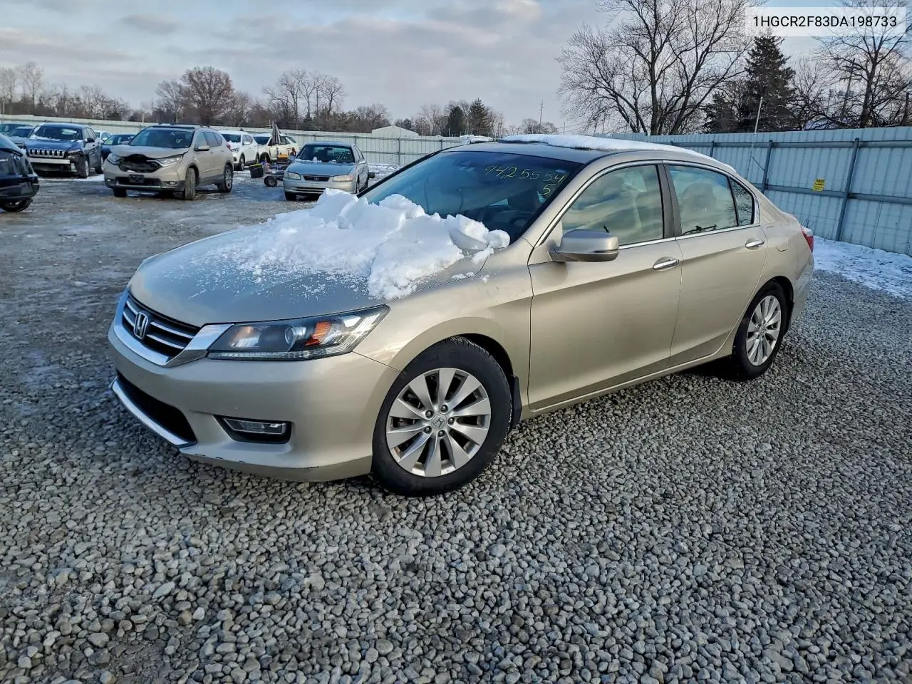 1HGCR2F83DA198733 2013 Honda Accord Exl