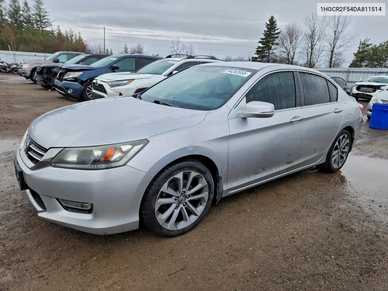 1HGCR2F54DA811514 2013 Honda Accord Sport
