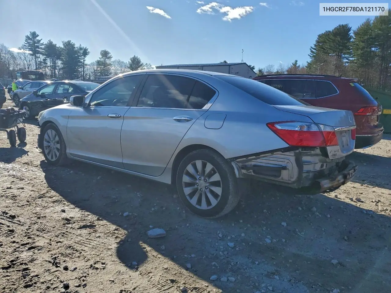 1HGCR2F78DA121170 2013 Honda Accord Ex