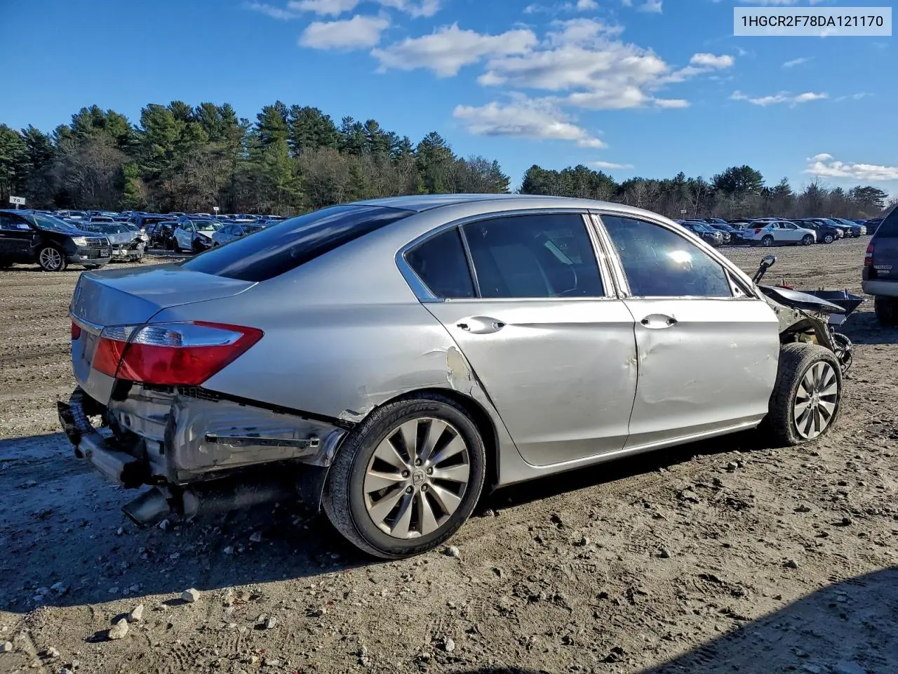 1HGCR2F78DA121170 2013 Honda Accord Ex