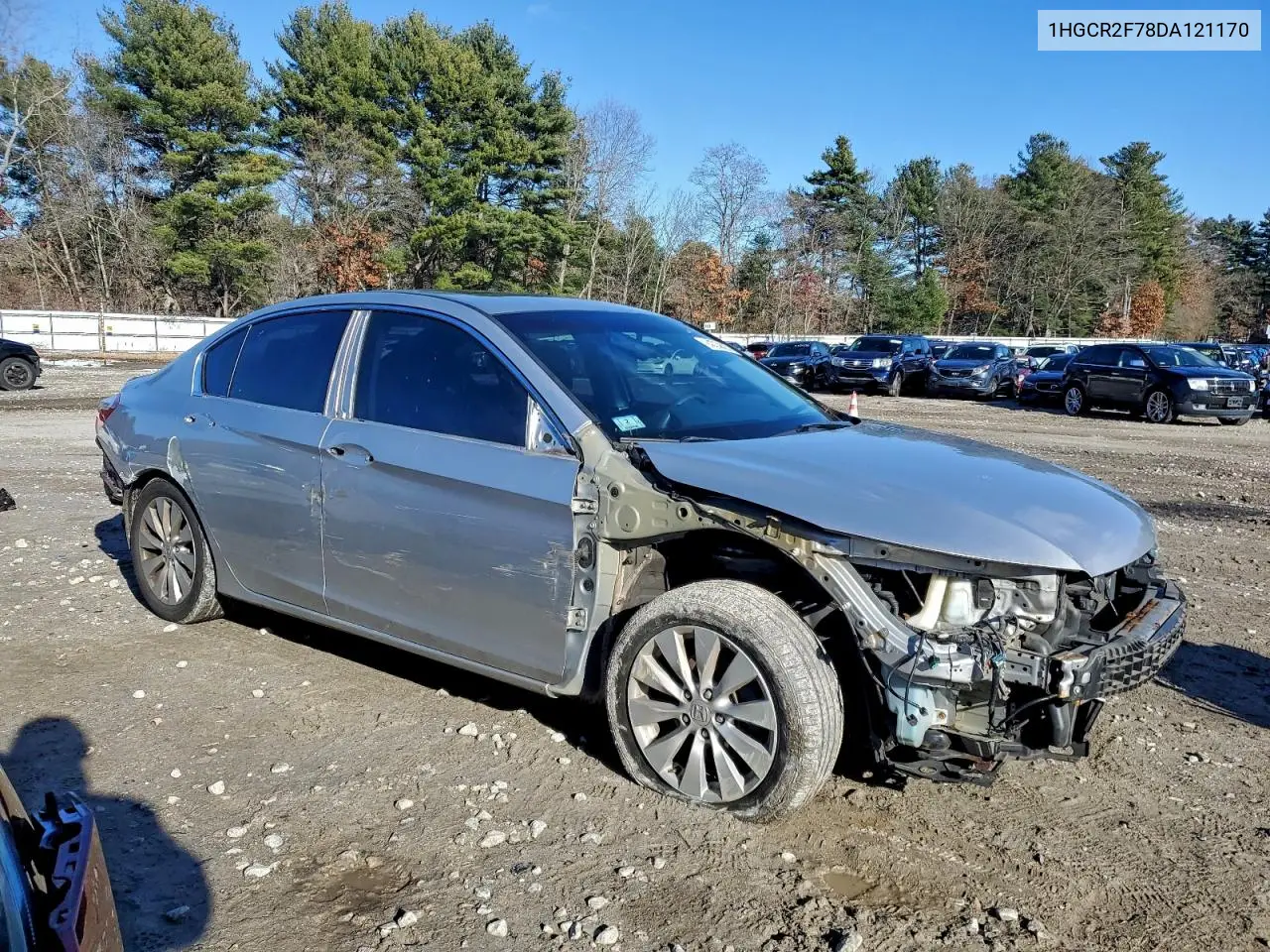 1HGCR2F78DA121170 2013 Honda Accord Ex