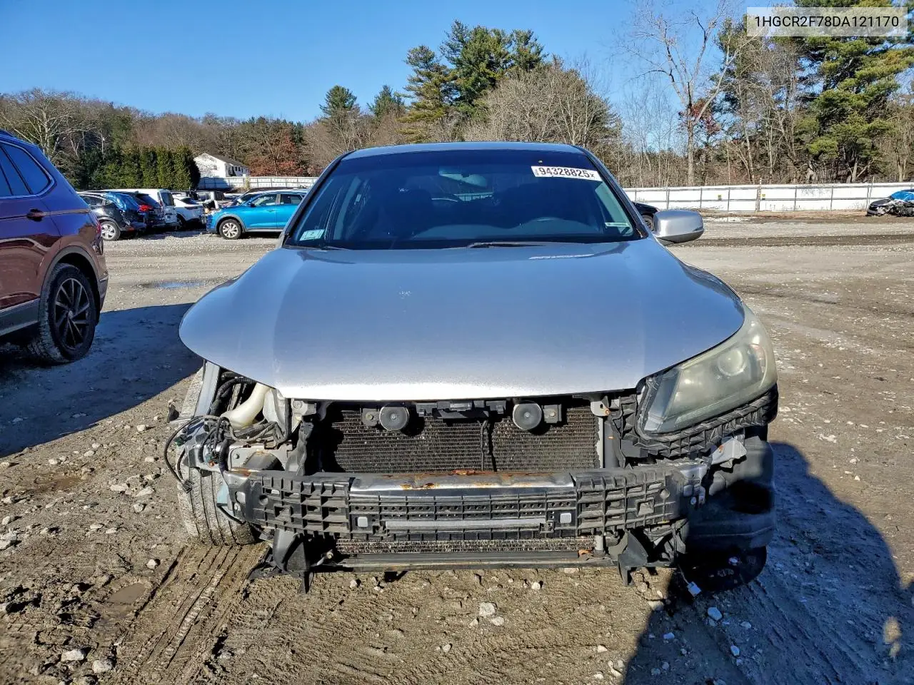 1HGCR2F78DA121170 2013 Honda Accord Ex