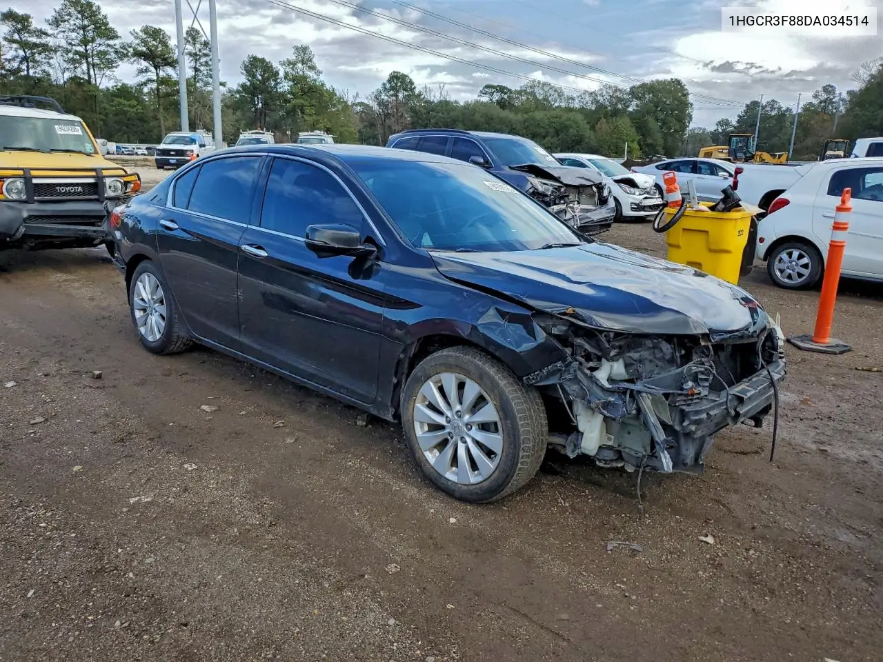 1HGCR3F88DA034514 2013 Honda Accord Exl
