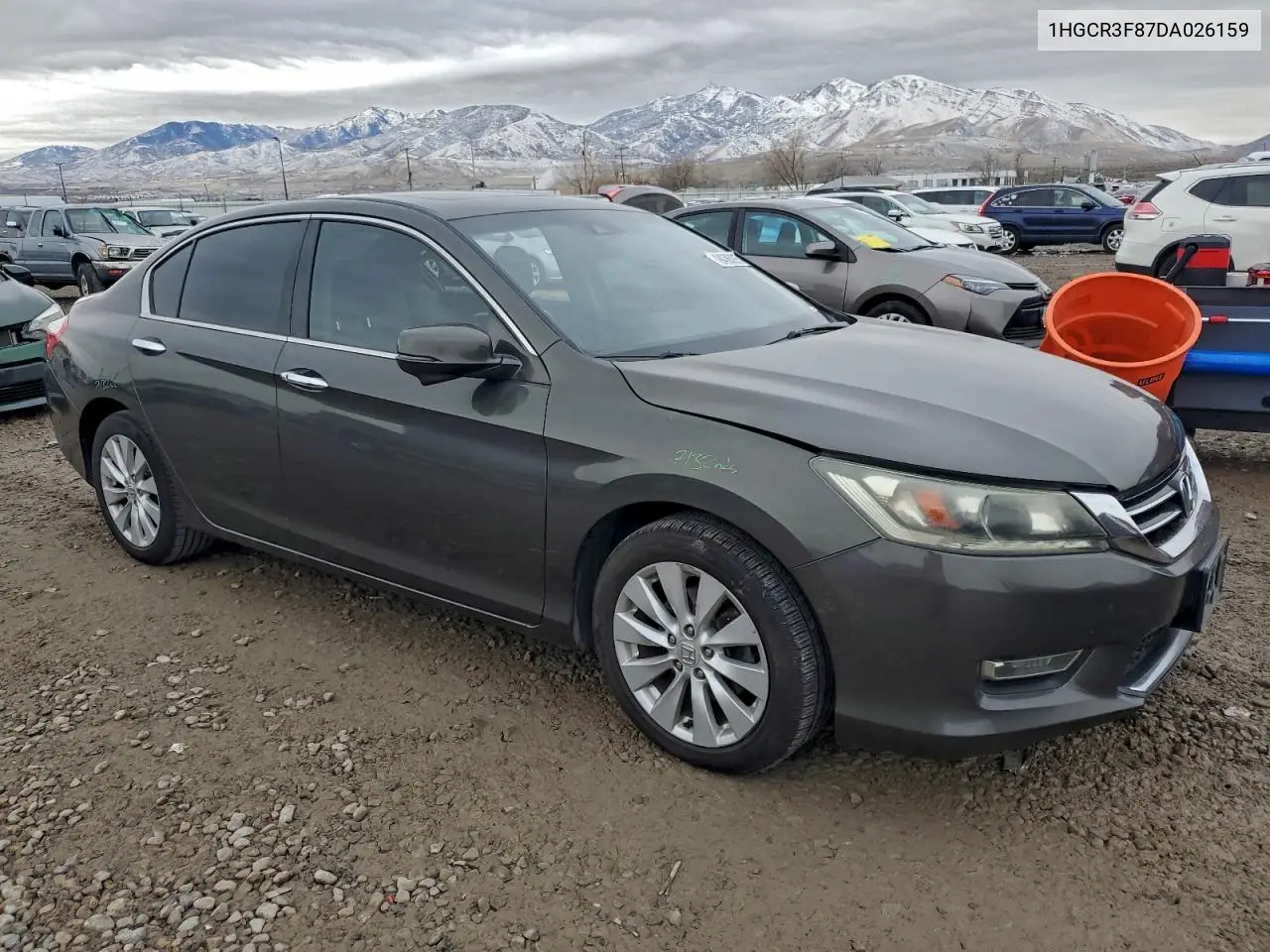 1HGCR3F87DA026159 2013 Honda Accord Exl