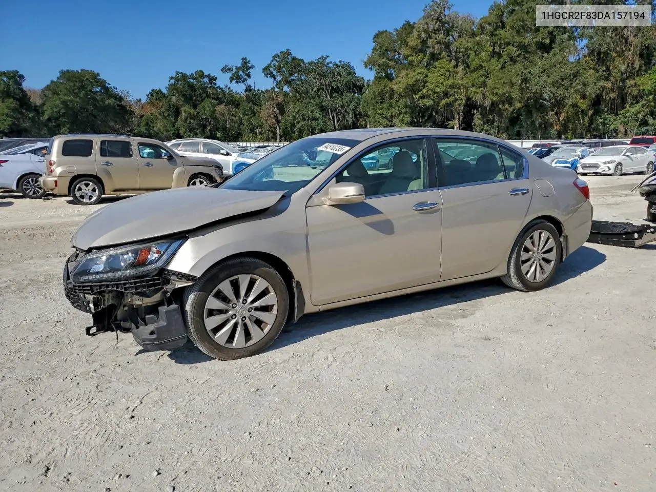 1HGCR2F83DA157194 2013 Honda Accord Exl