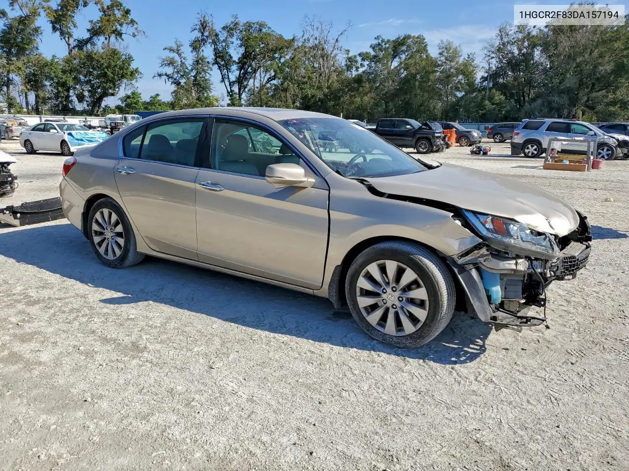 1HGCR2F83DA157194 2013 Honda Accord Exl