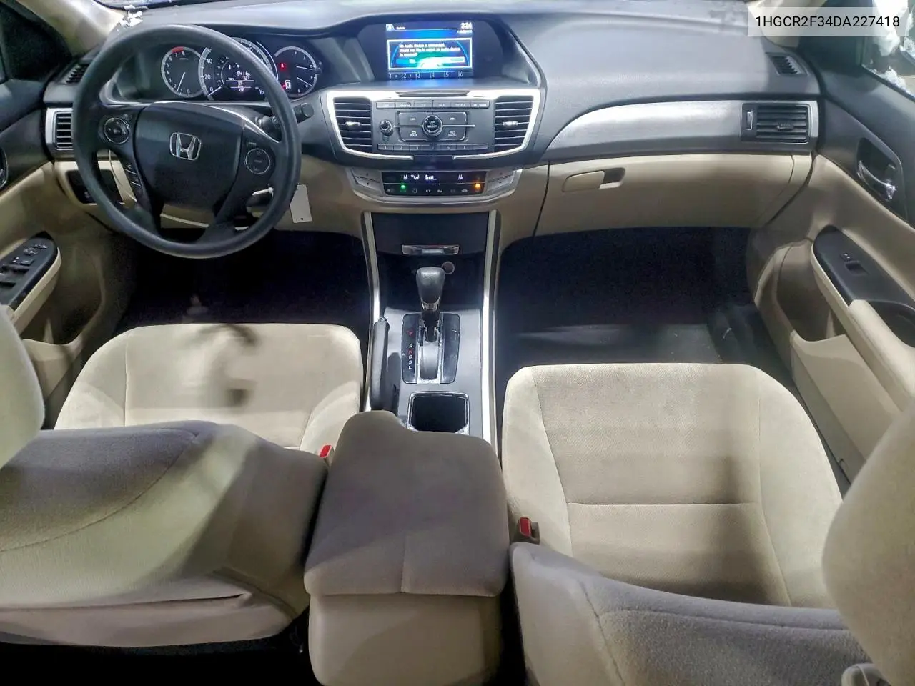 1HGCR2F34DA227418 2013 Honda Accord Lx