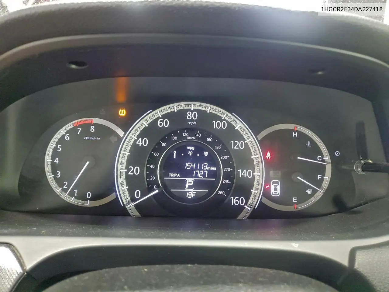 1HGCR2F34DA227418 2013 Honda Accord Lx