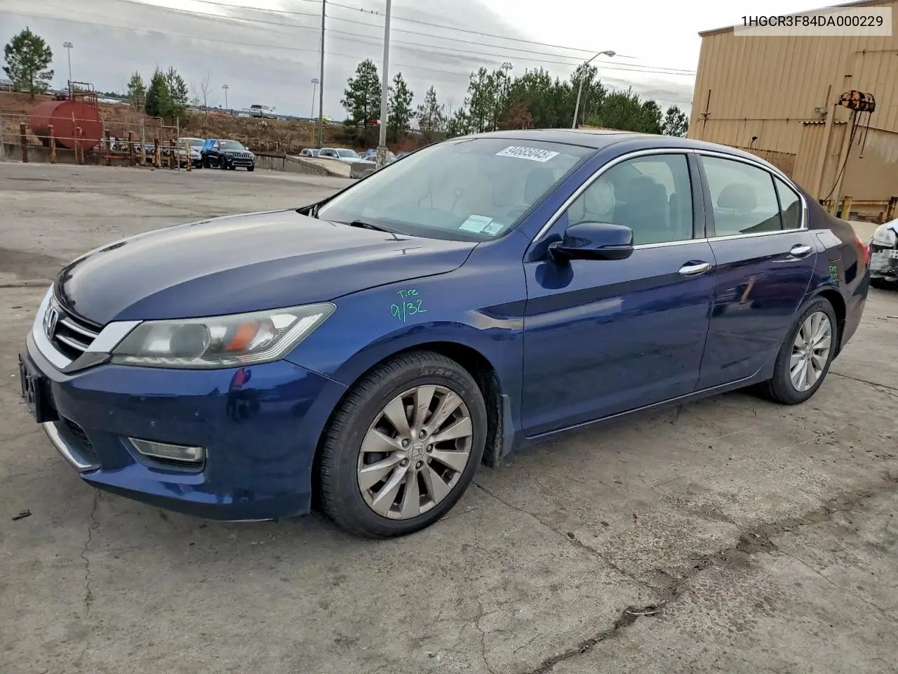 1HGCR3F84DA000229 2013 Honda Accord Exl