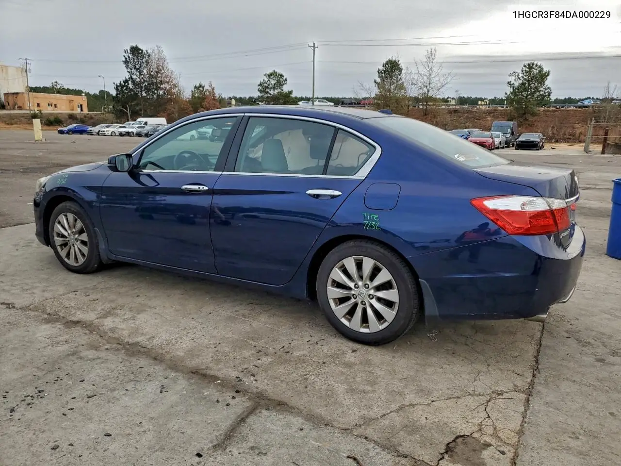 1HGCR3F84DA000229 2013 Honda Accord Exl