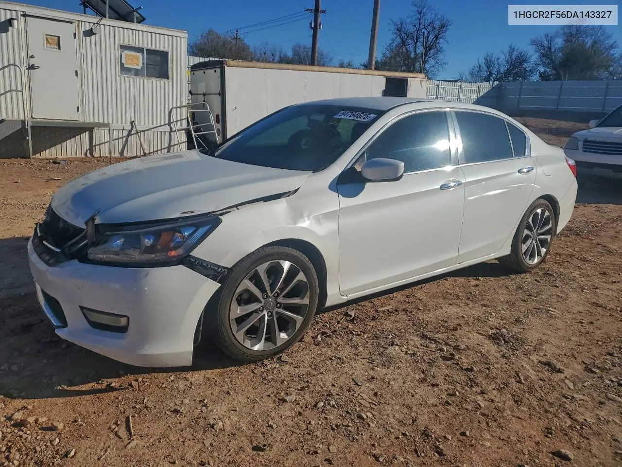 1HGCR2F56DA143327 2013 Honda Accord Sport