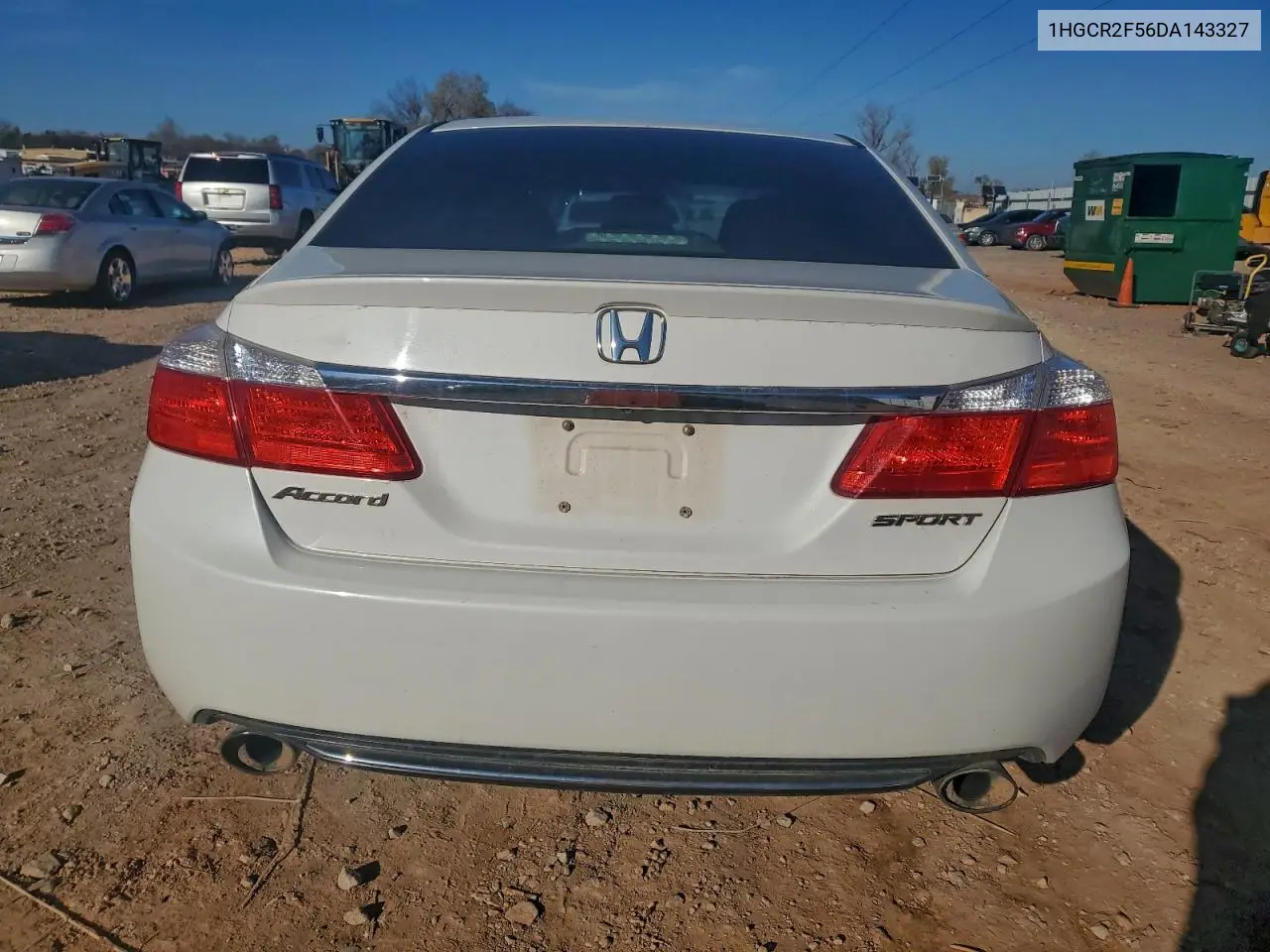 1HGCR2F56DA143327 2013 Honda Accord Sport