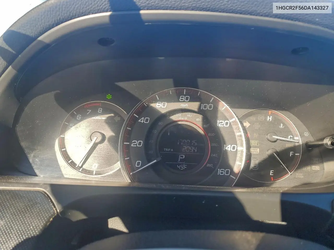 1HGCR2F56DA143327 2013 Honda Accord Sport
