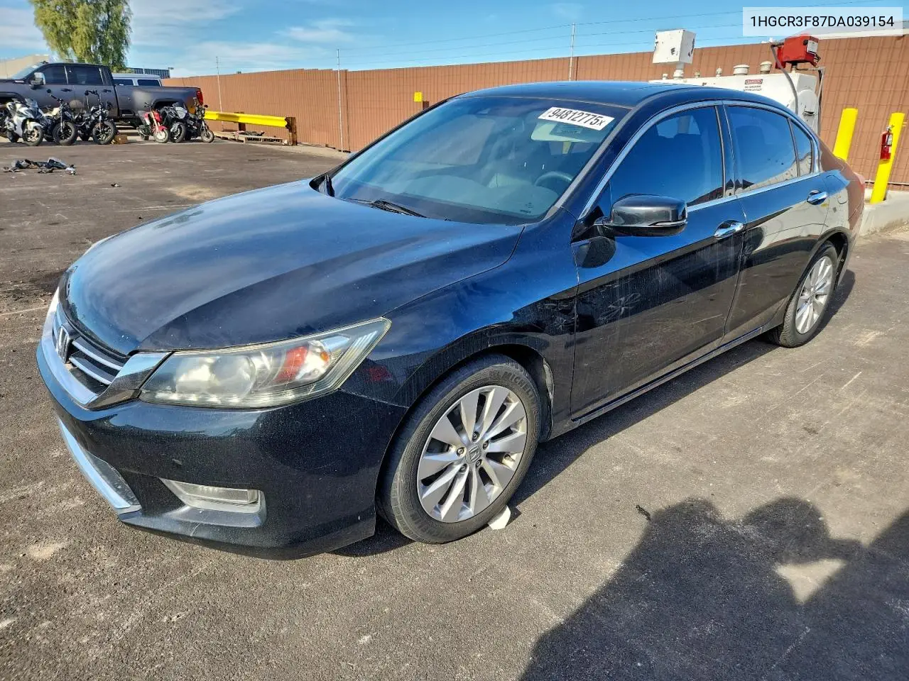 1HGCR3F87DA039154 2013 Honda Accord Exl