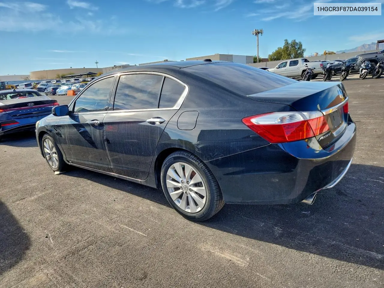 1HGCR3F87DA039154 2013 Honda Accord Exl