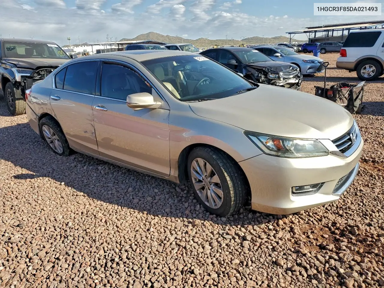 1HGCR3F85DA021493 2013 Honda Accord Exl