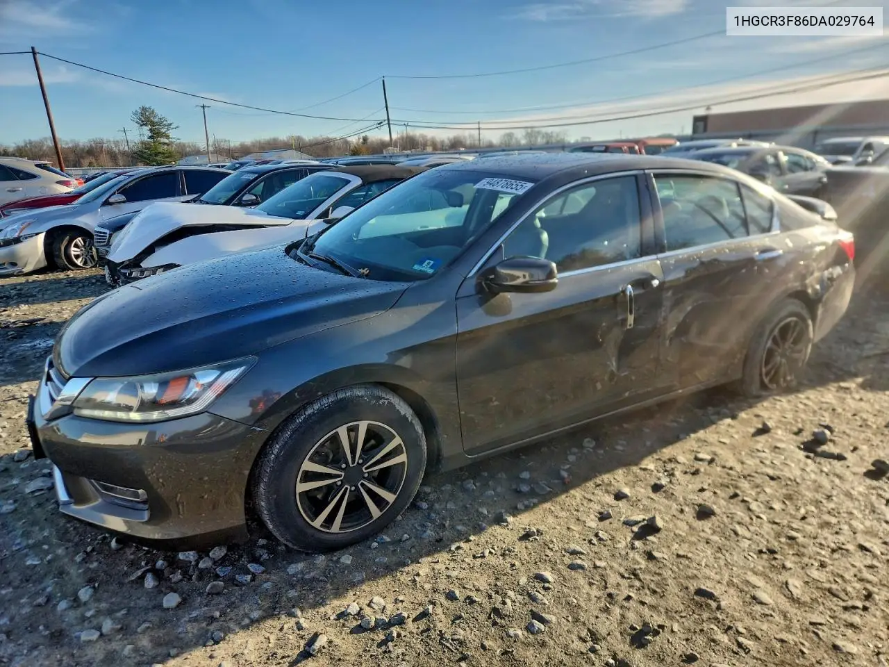 1HGCR3F86DA029764 2013 Honda Accord Exl