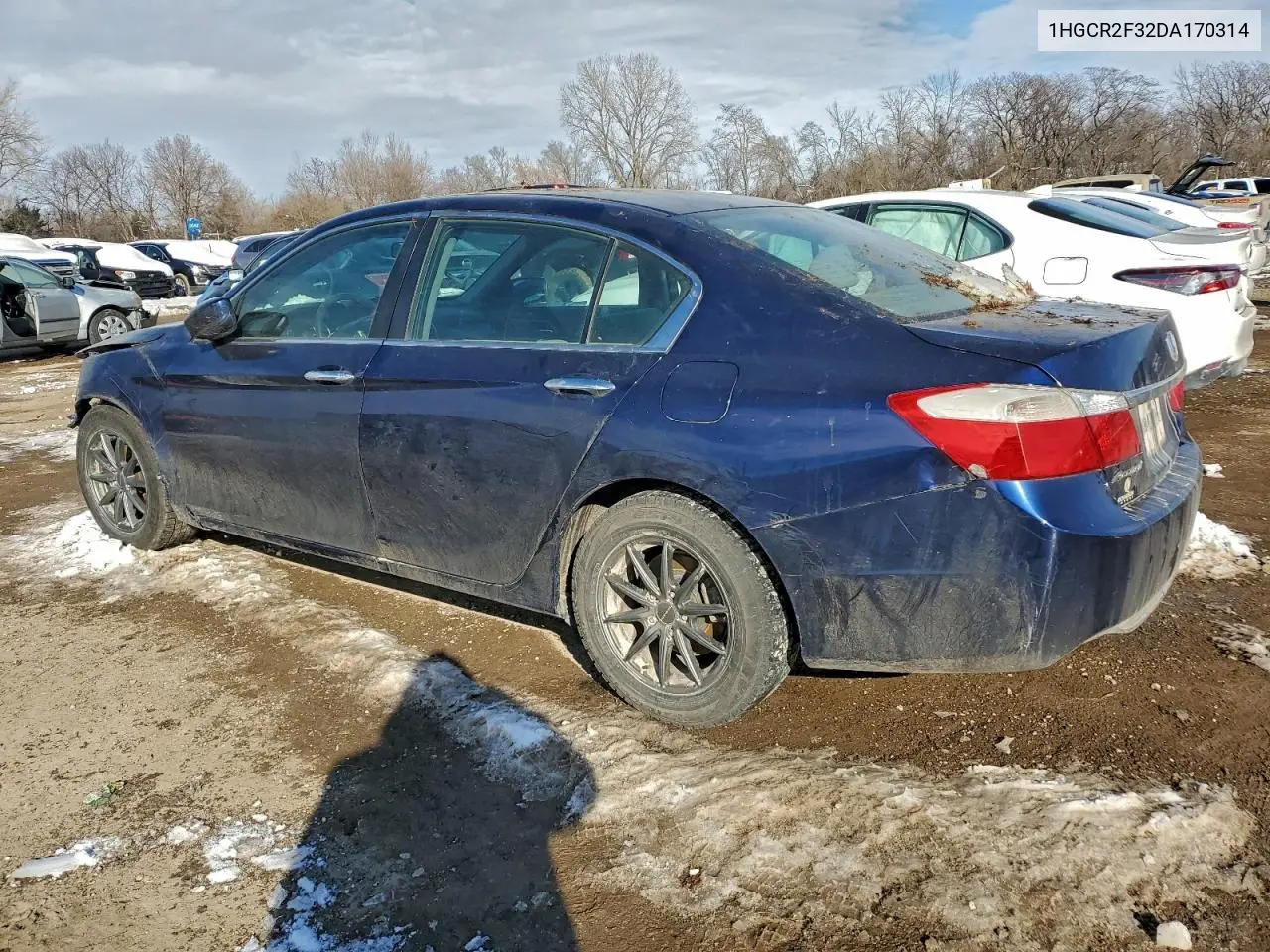 1HGCR2F32DA170314 2013 Honda Accord Lx