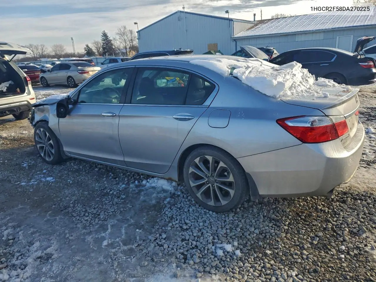 1HGCR2F58DA270225 2013 Honda Accord Sport