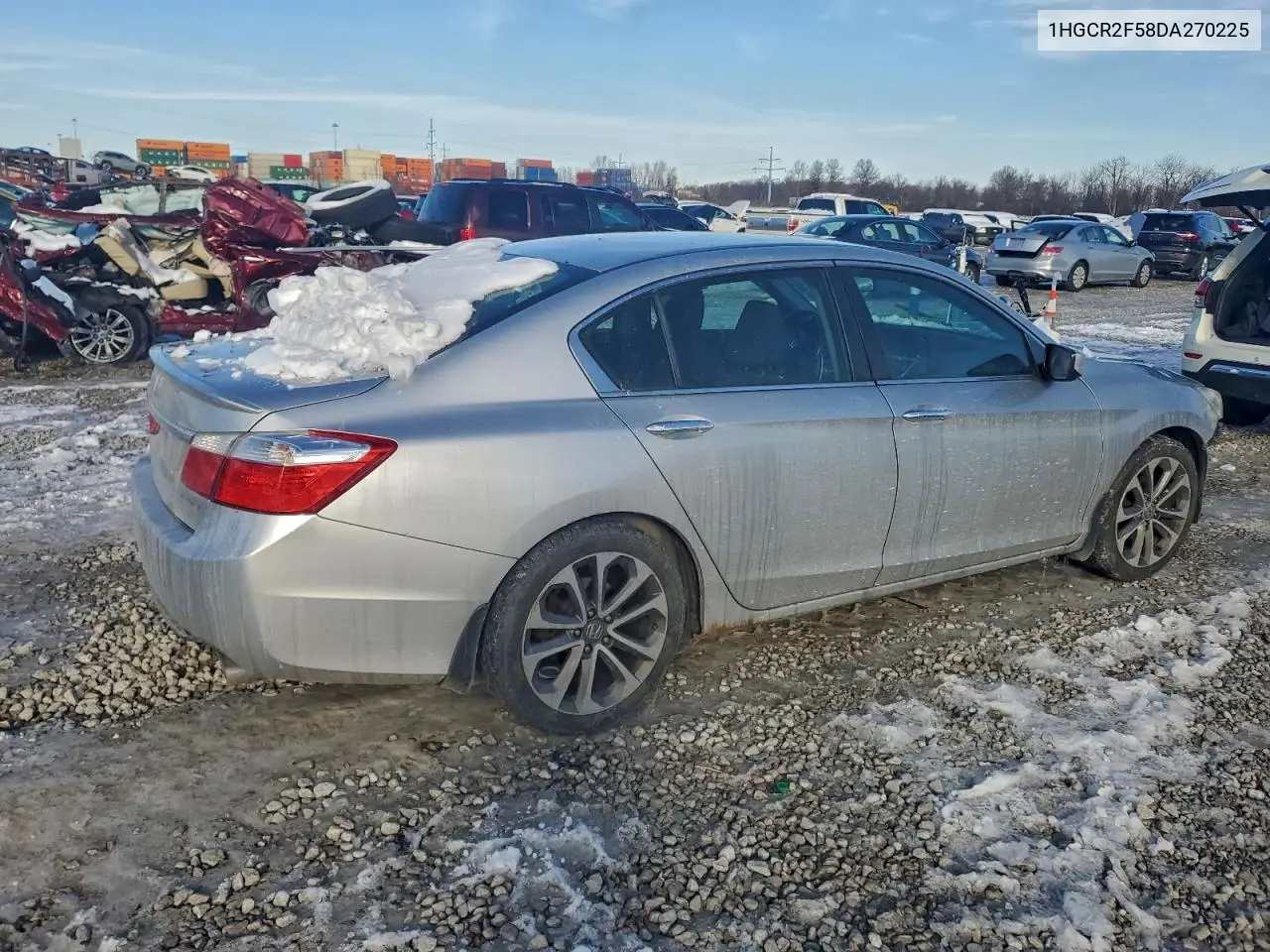 1HGCR2F58DA270225 2013 Honda Accord Sport