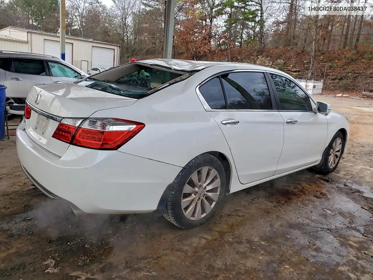 1HGCR2F80DA038437 2013 Honda Accord Exl