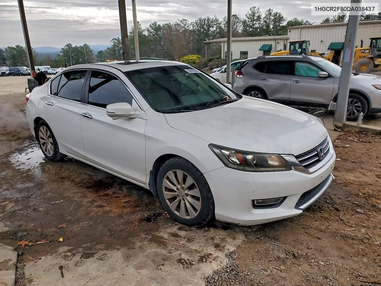 1HGCR2F80DA038437 2013 Honda Accord Exl
