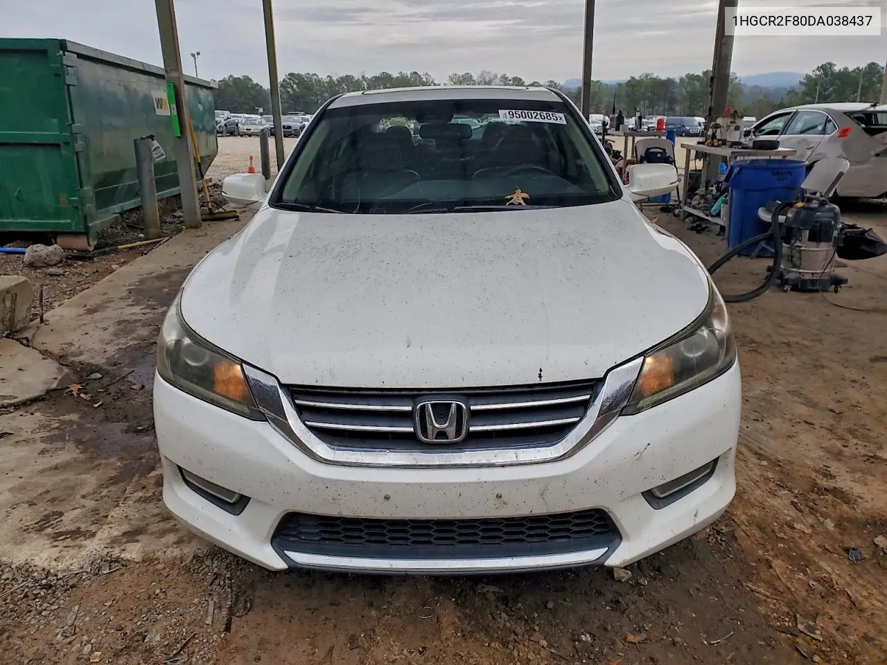 1HGCR2F80DA038437 2013 Honda Accord Exl