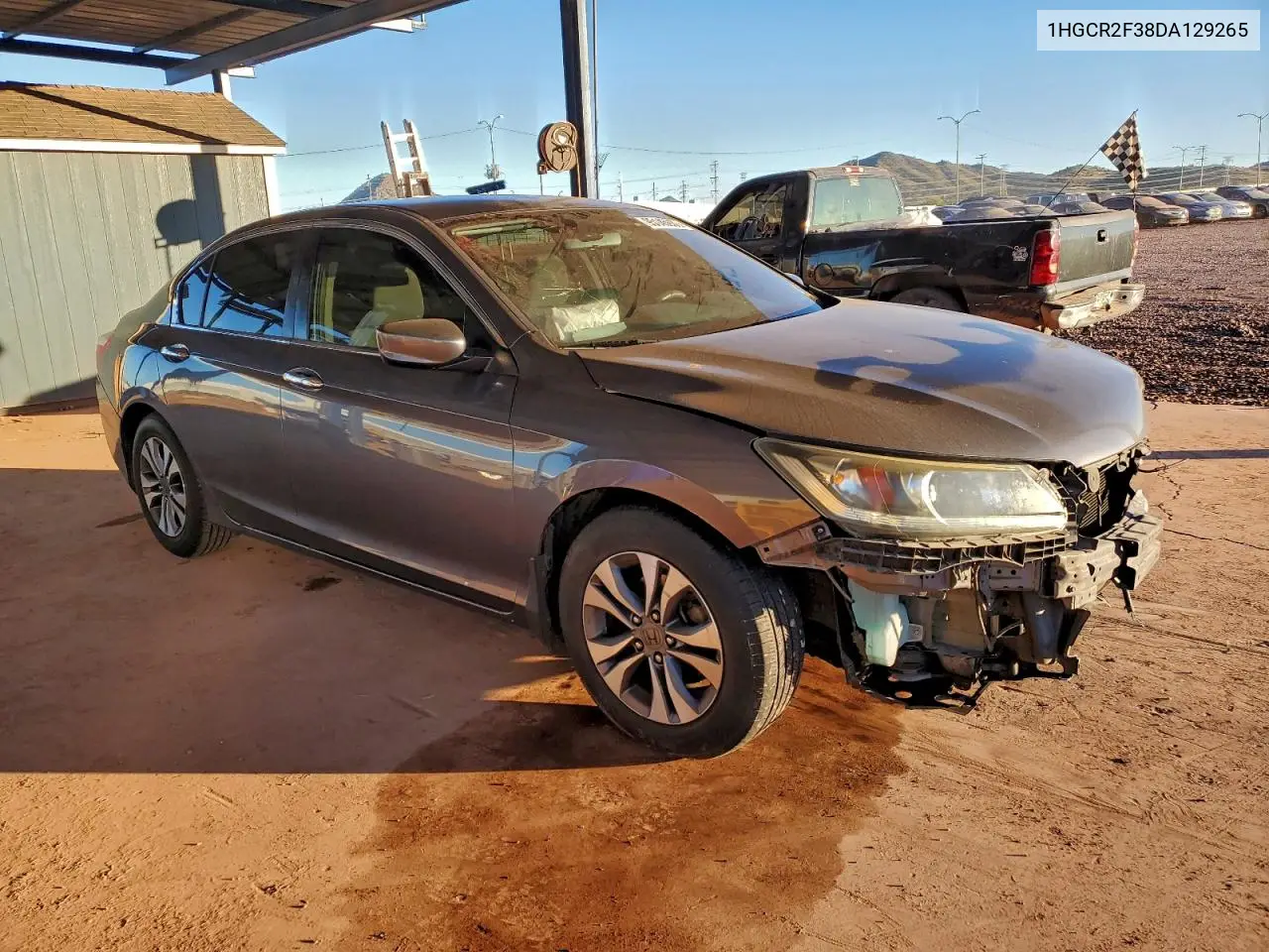 1HGCR2F38DA129265 2013 Honda Accord Lx