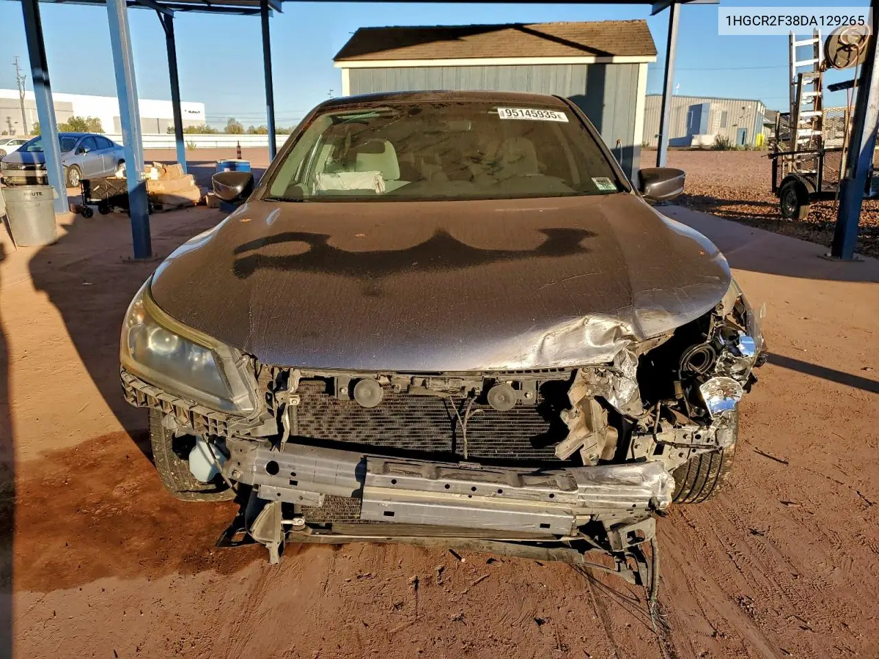1HGCR2F38DA129265 2013 Honda Accord Lx