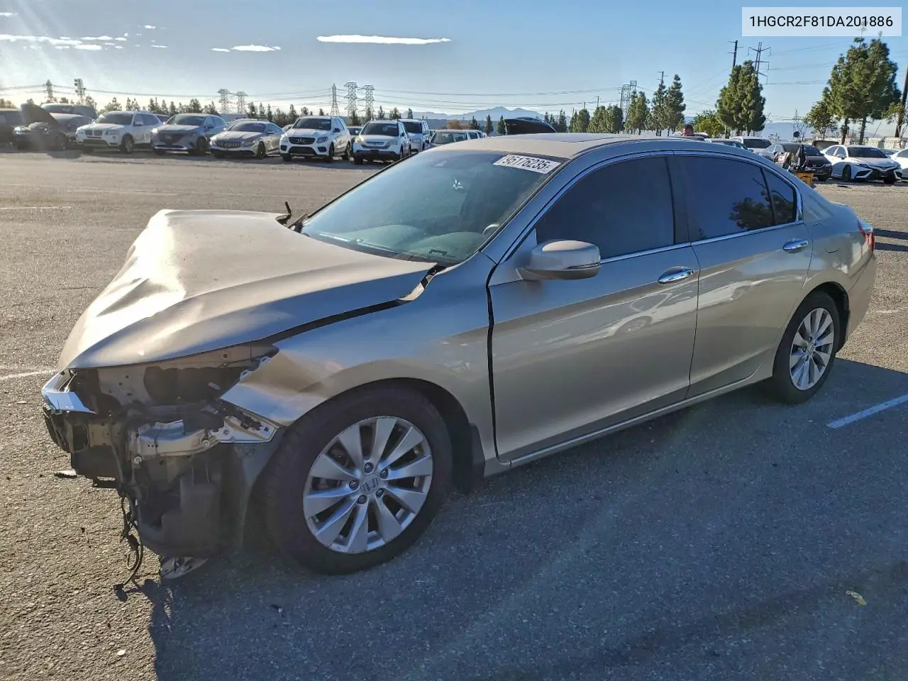 1HGCR2F81DA201886 2013 Honda Accord Exl