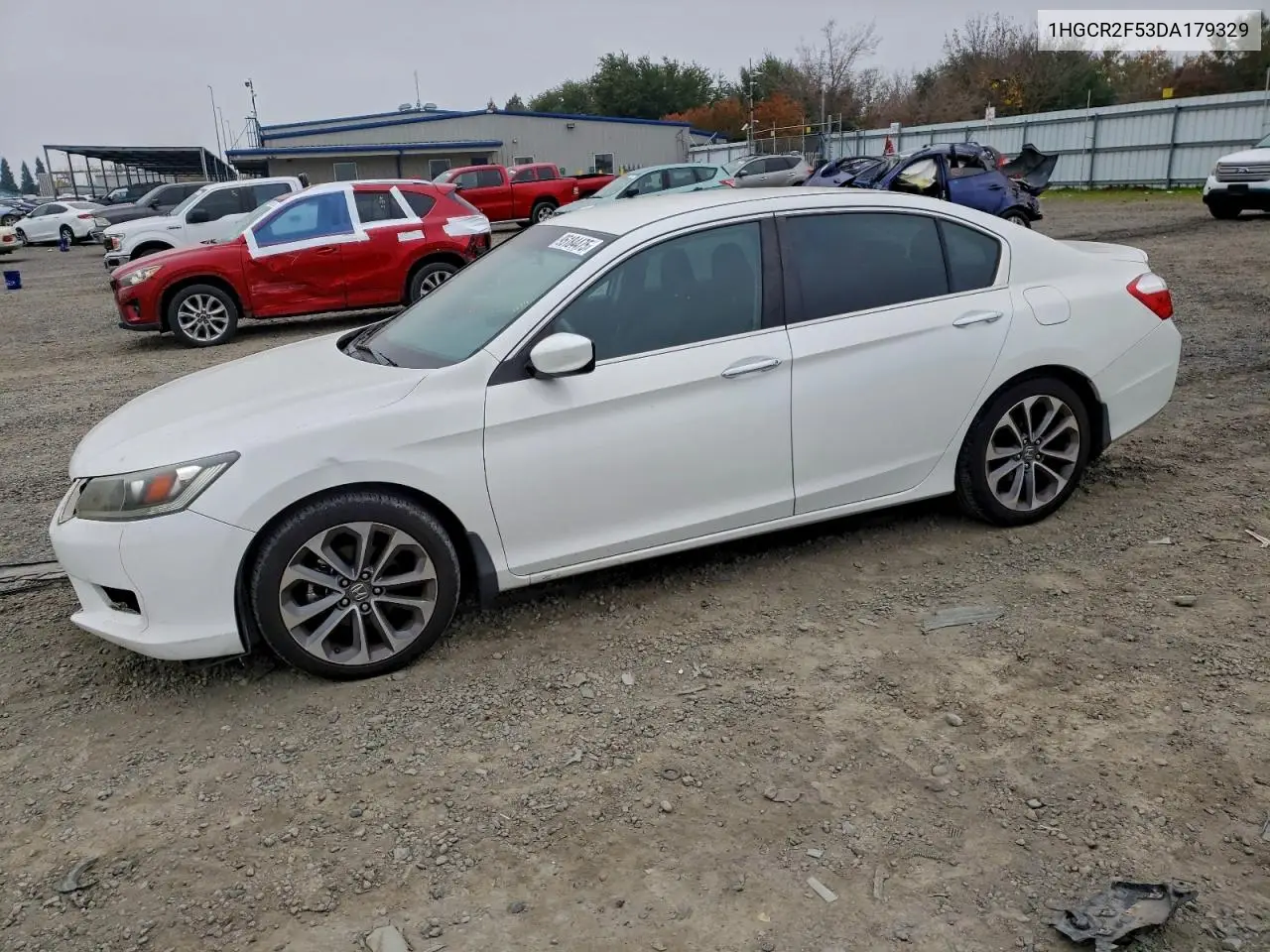 1HGCR2F53DA179329 2013 Honda Accord Sport