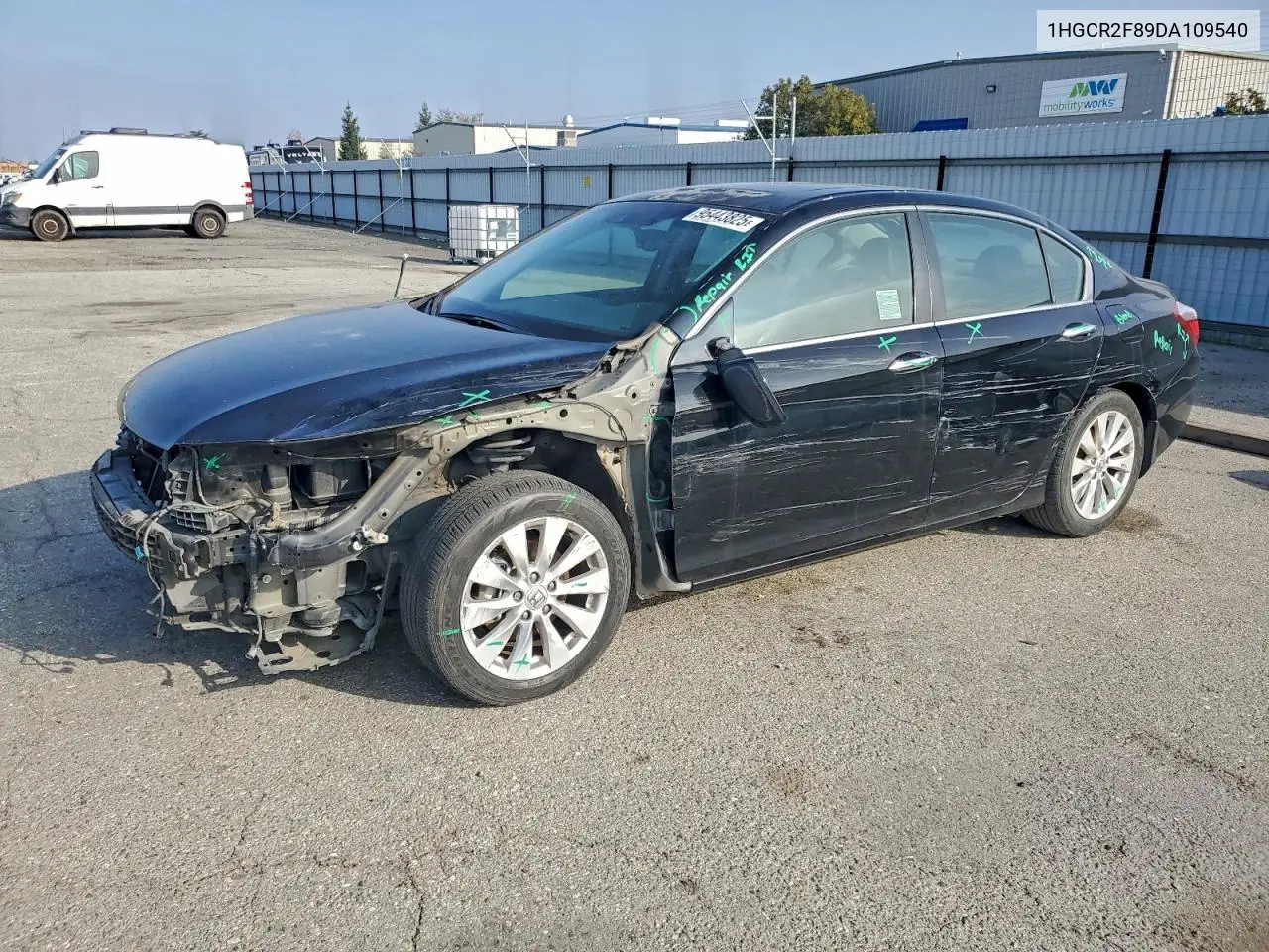 1HGCR2F89DA109540 2013 Honda Accord Exl
