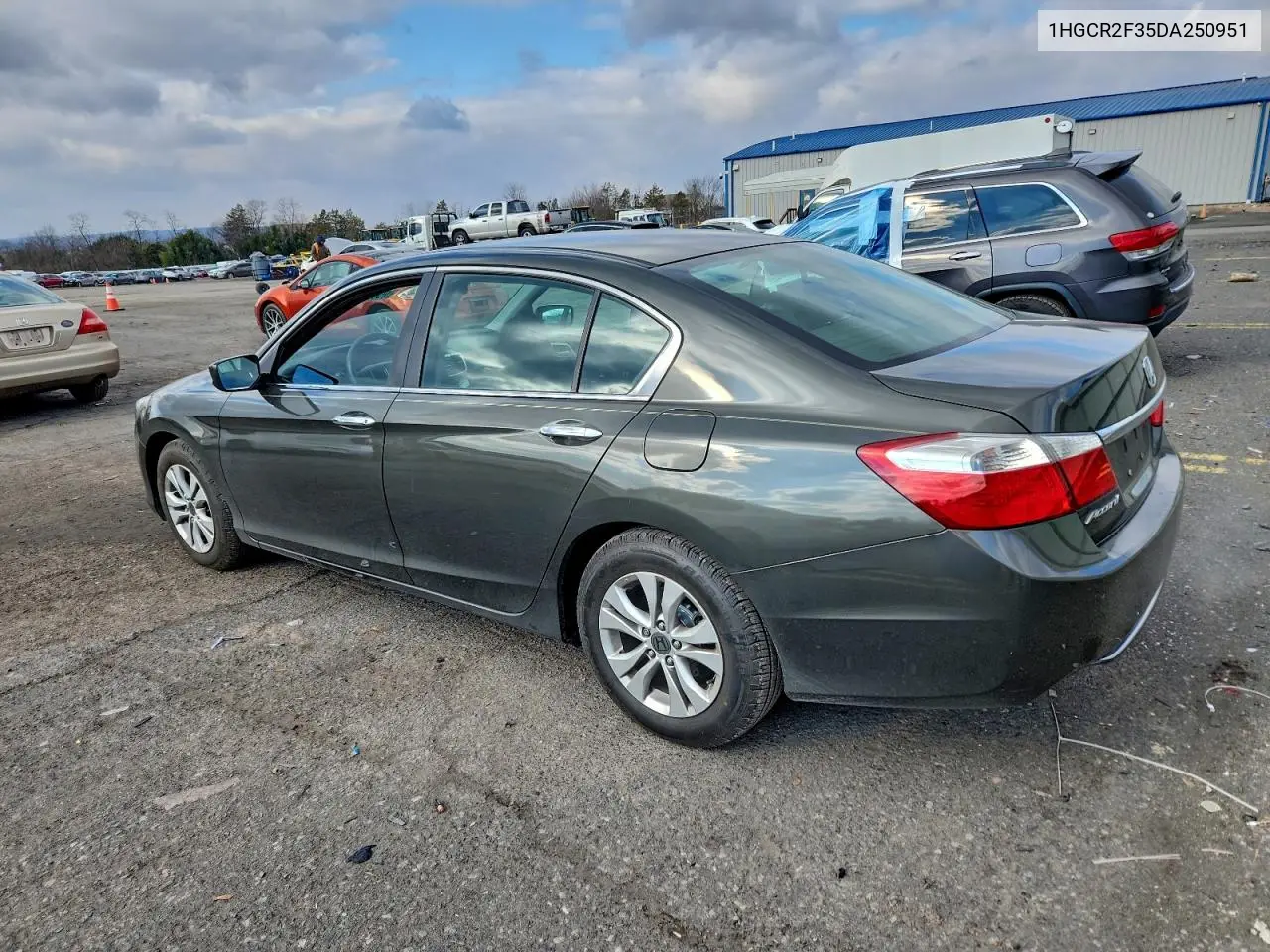 1HGCR2F35DA250951 2013 Honda Accord Lx