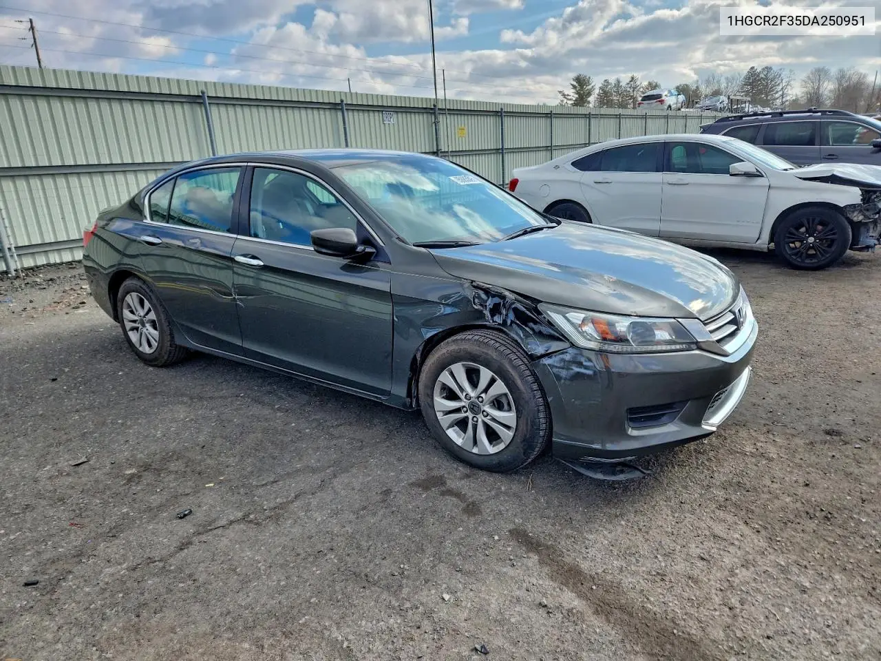 1HGCR2F35DA250951 2013 Honda Accord Lx