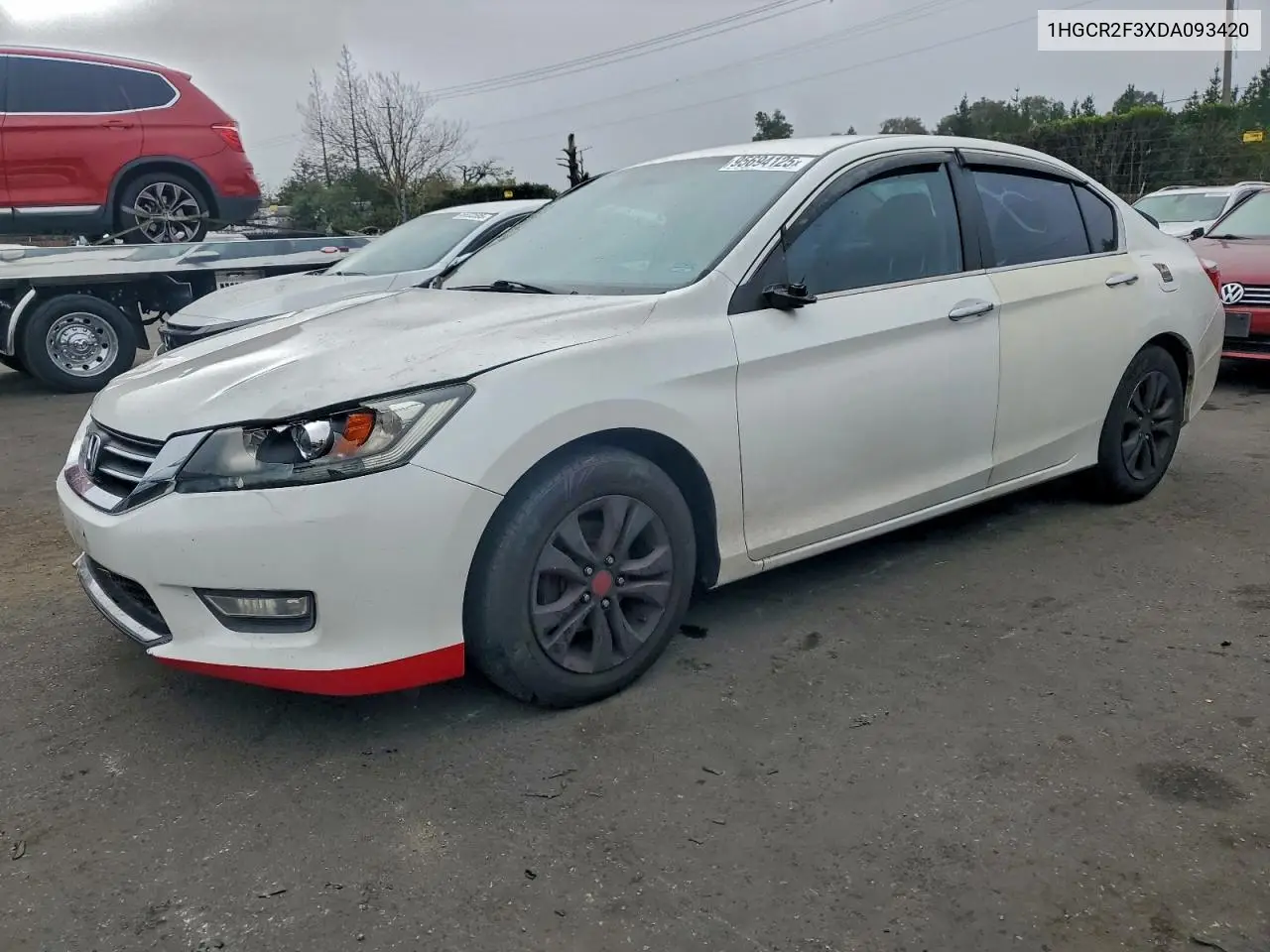 1HGCR2F3XDA093420 2013 Honda Accord Lx