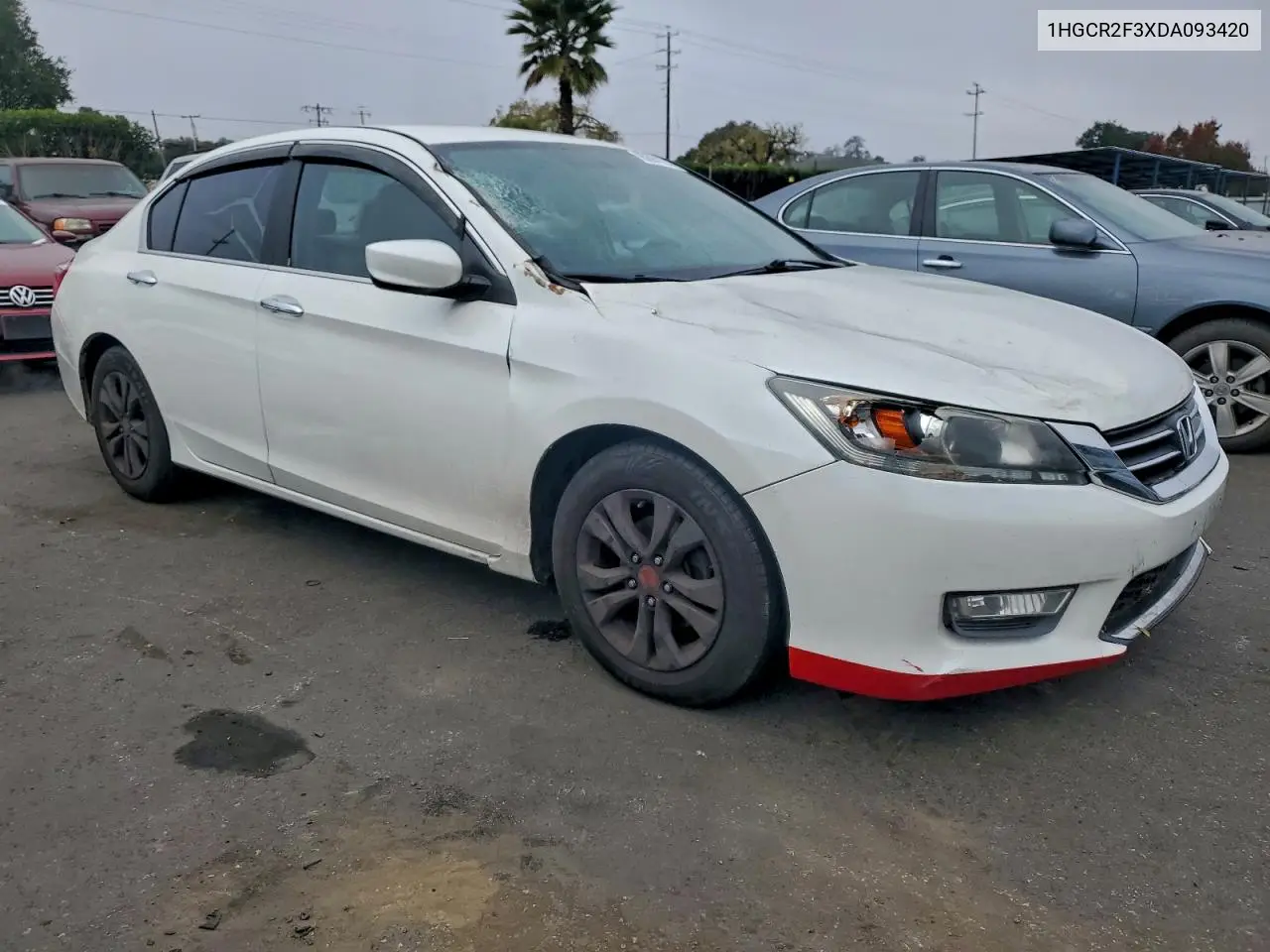 1HGCR2F3XDA093420 2013 Honda Accord Lx