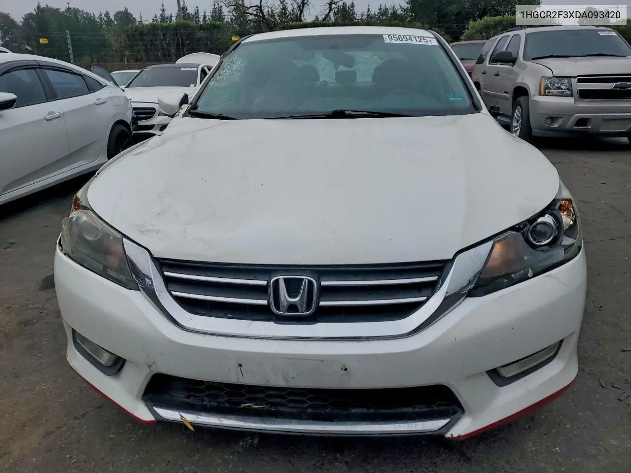 1HGCR2F3XDA093420 2013 Honda Accord Lx