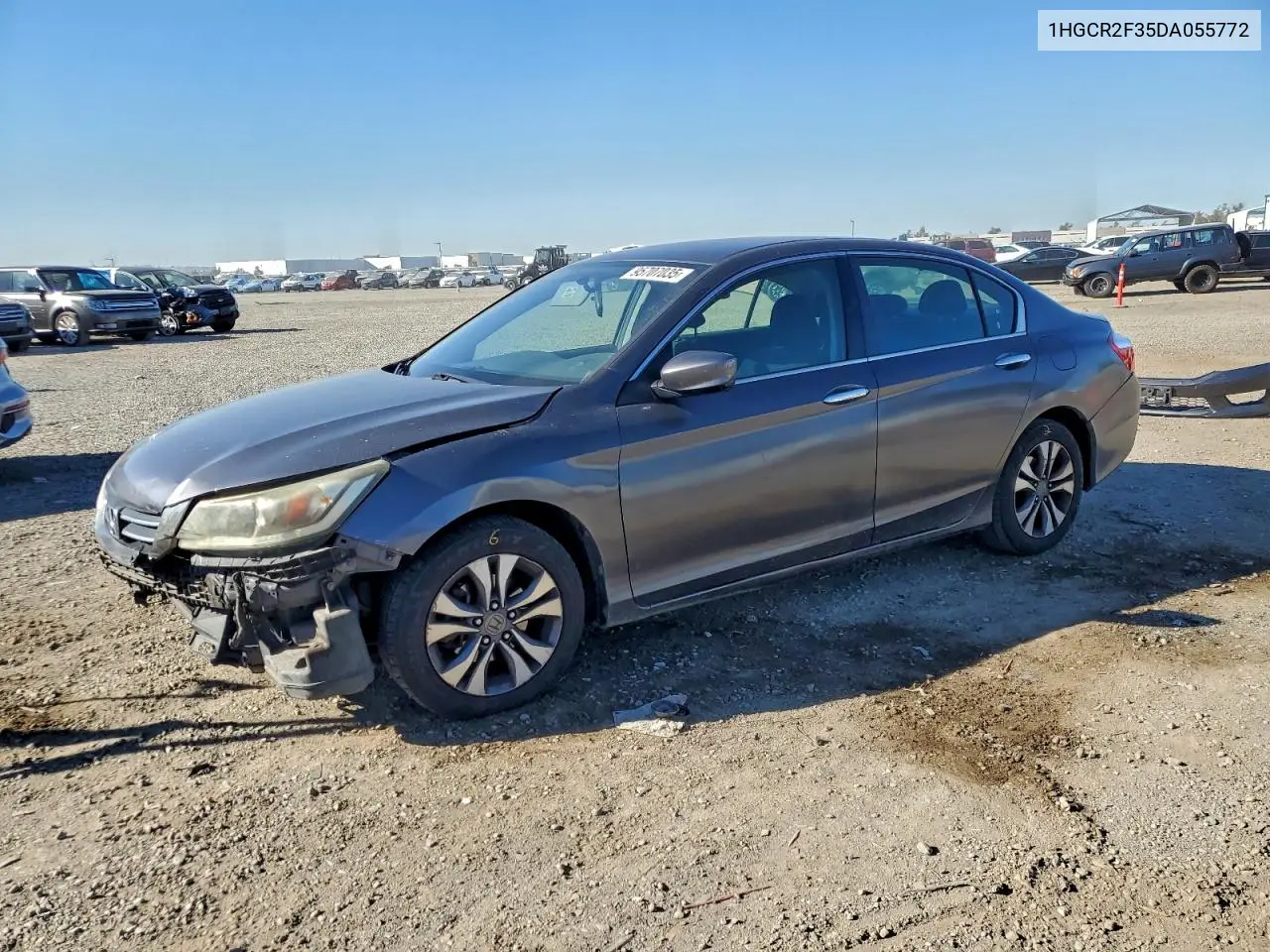 1HGCR2F35DA055772 2013 Honda Accord Lx