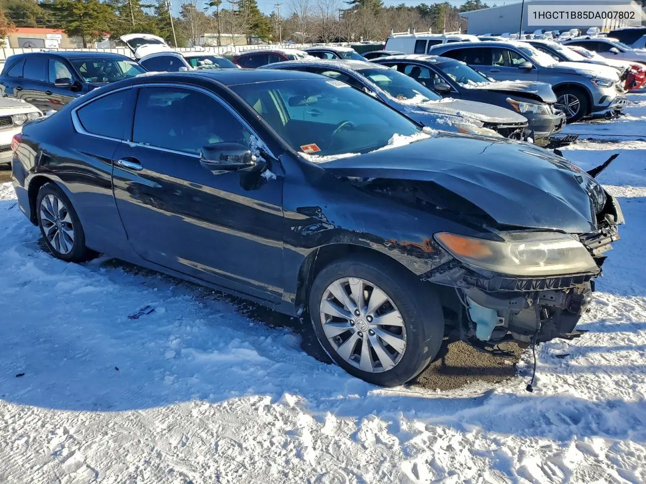 1HGCT1B85DA007802 2013 Honda Accord Exl