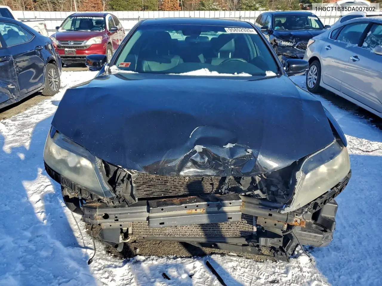 1HGCT1B85DA007802 2013 Honda Accord Exl