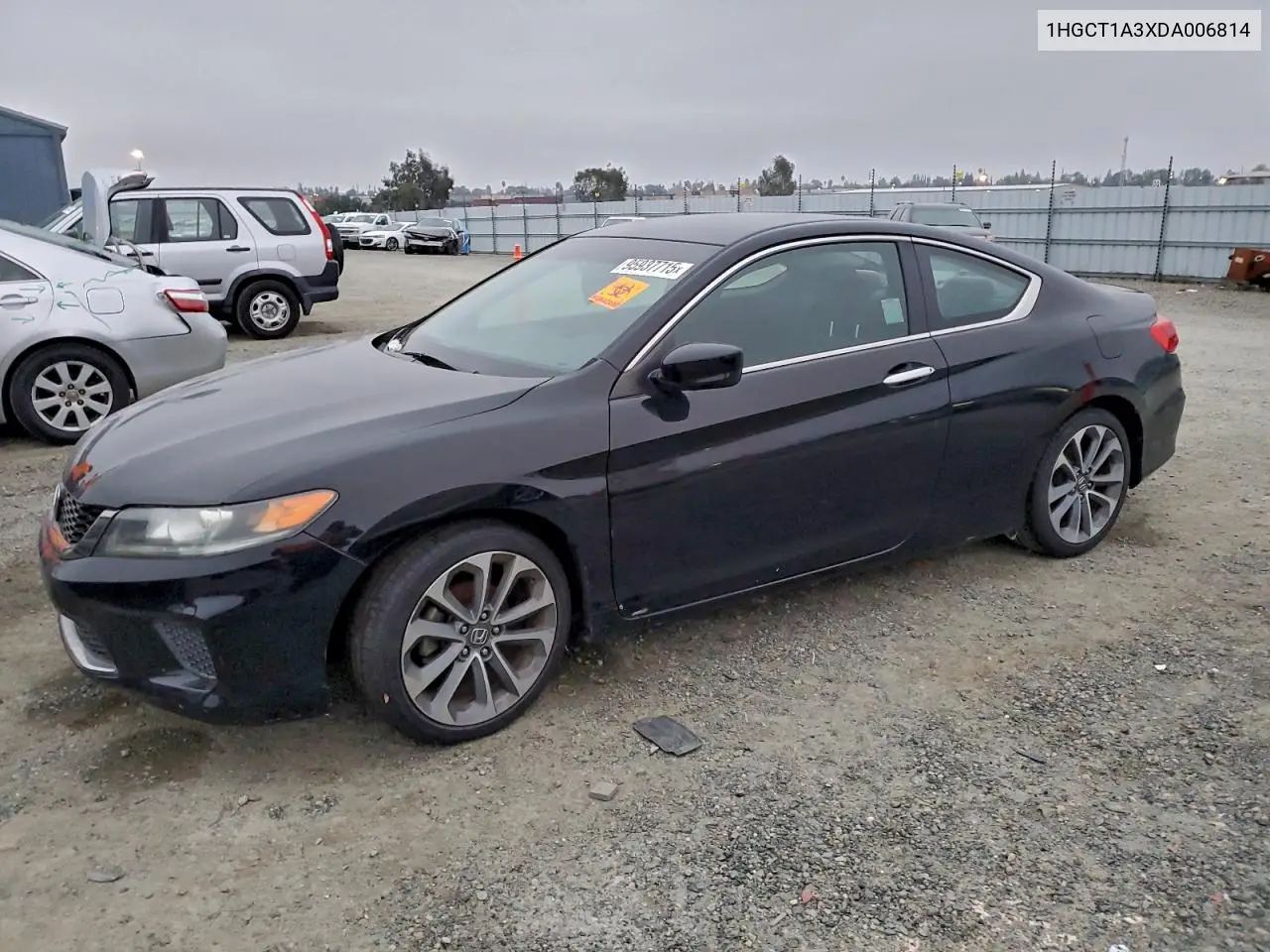 1HGCT1A3XDA006814 2013 Honda Accord Lx-S