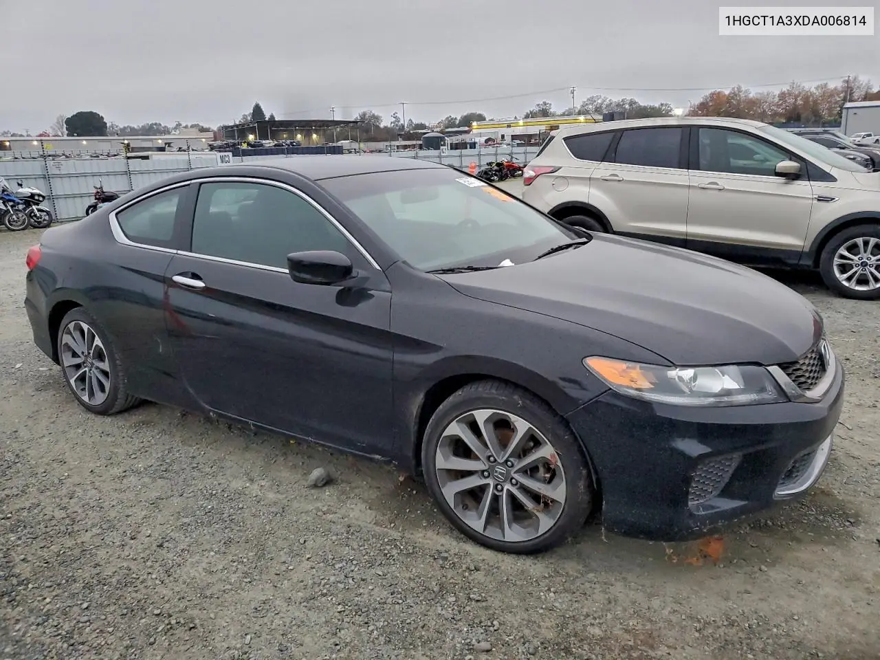 1HGCT1A3XDA006814 2013 Honda Accord Lx-S