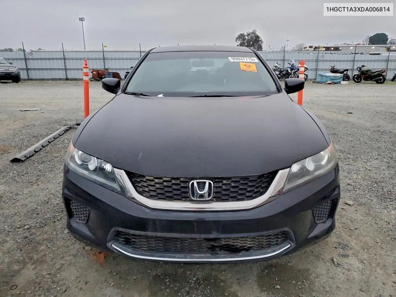1HGCT1A3XDA006814 2013 Honda Accord Lx-S