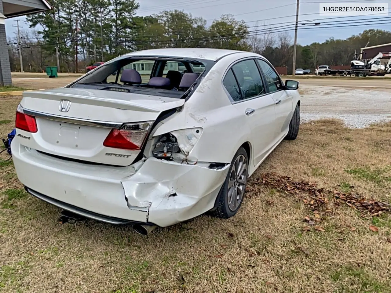 1HGCR2F54DA070653 2013 Honda Accord Sport