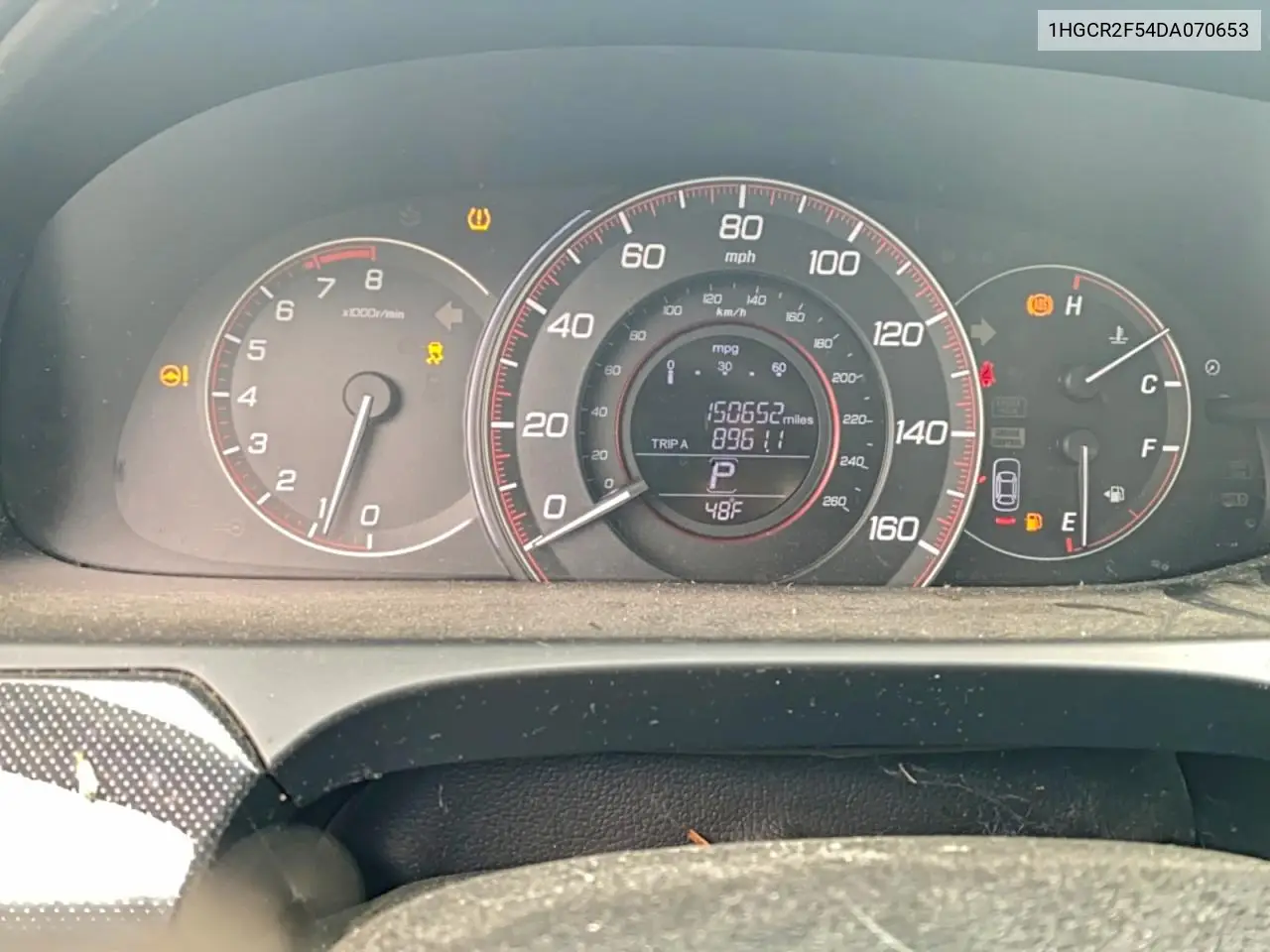 1HGCR2F54DA070653 2013 Honda Accord Sport
