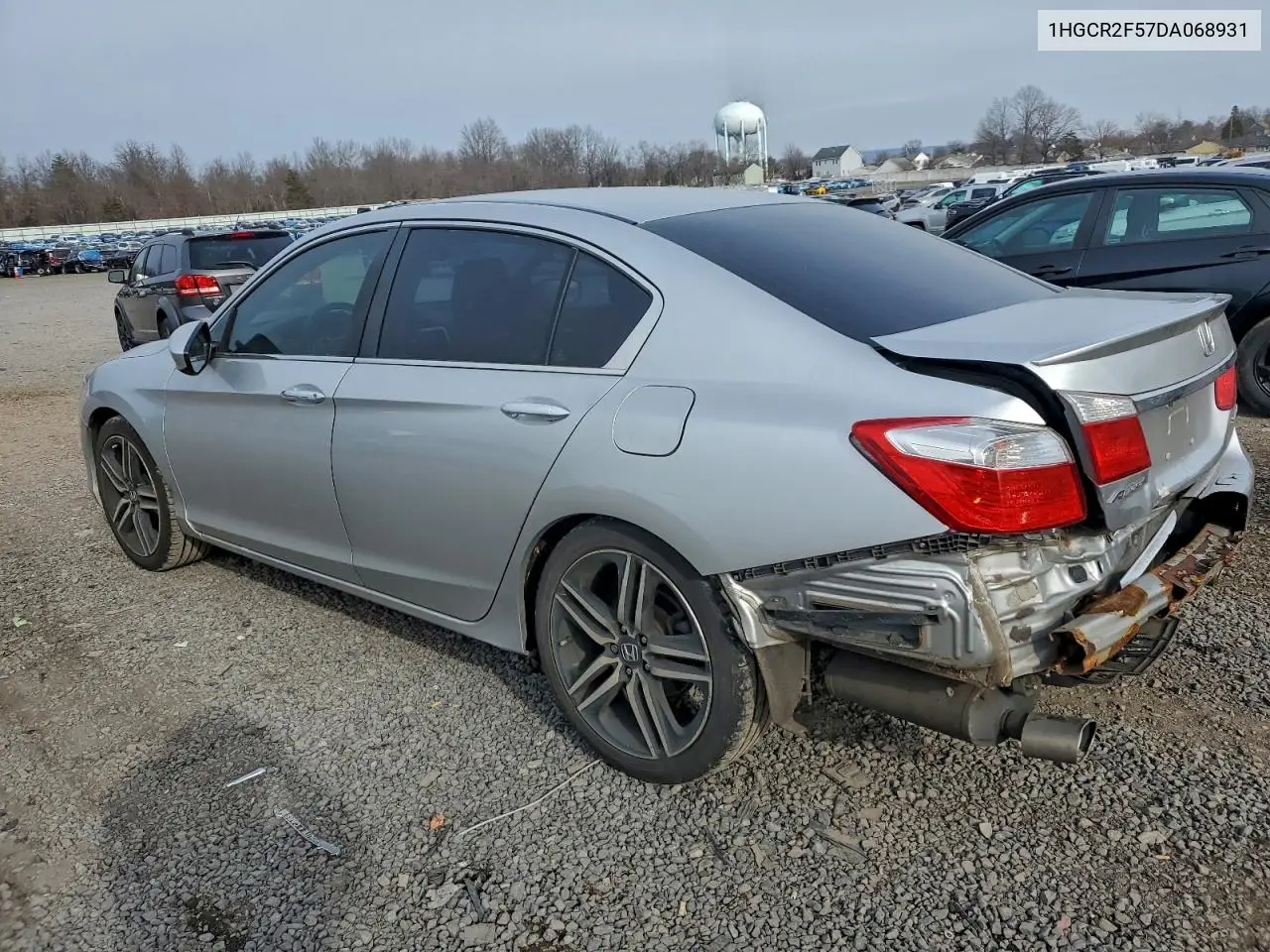 1HGCR2F57DA068931 2013 Honda Accord Sport